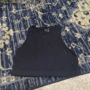 Black garage tank top